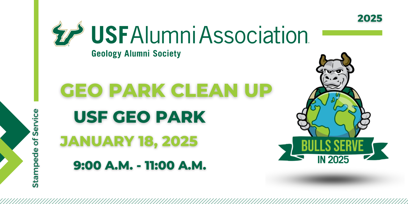 USF Geology Alumni Society - Stampede of Service 2025