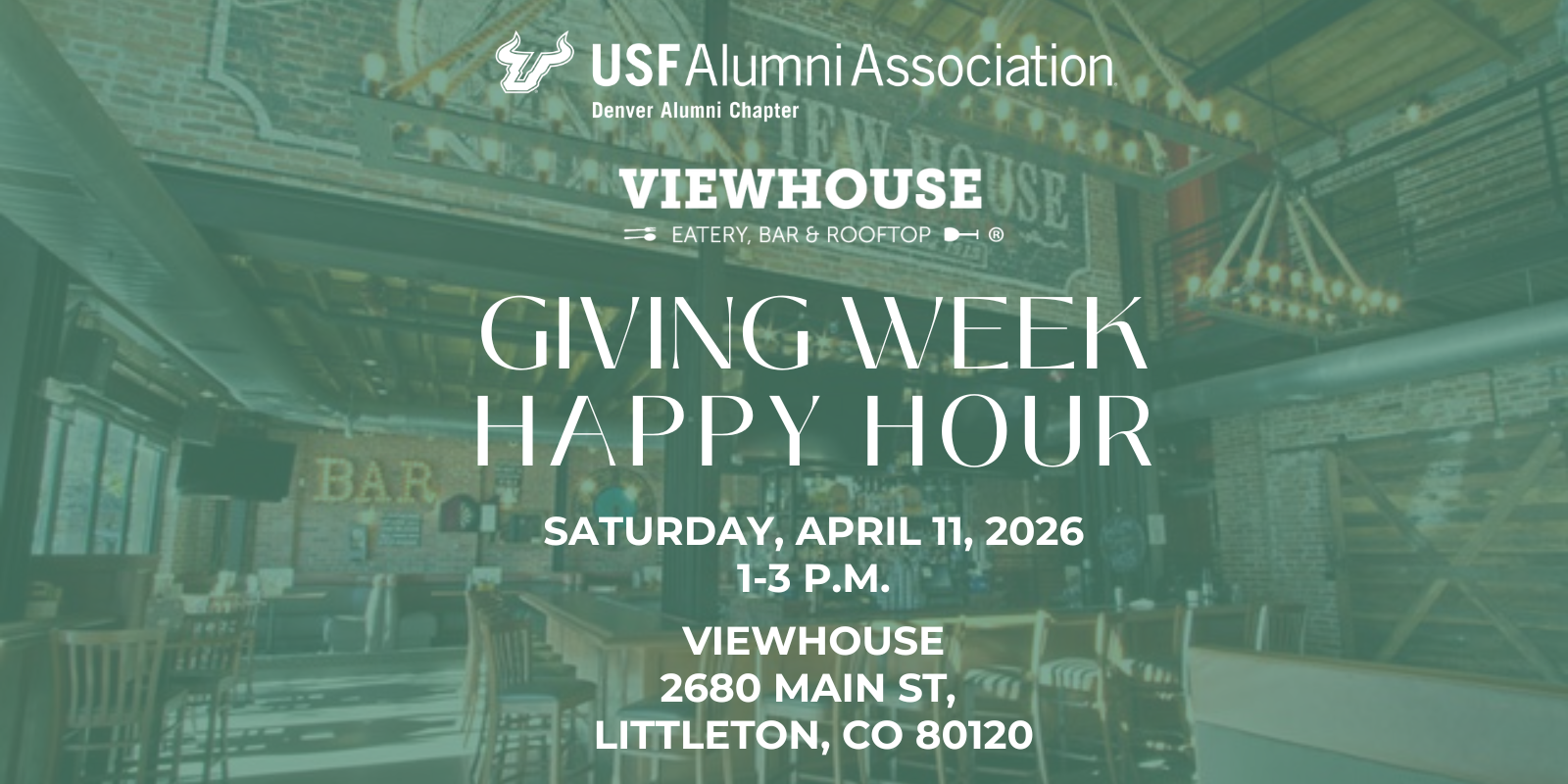 Denver Alumni Chapter Giving Week Happy Hour