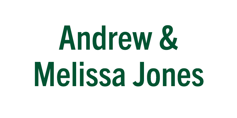Andrew and Melissa Jones