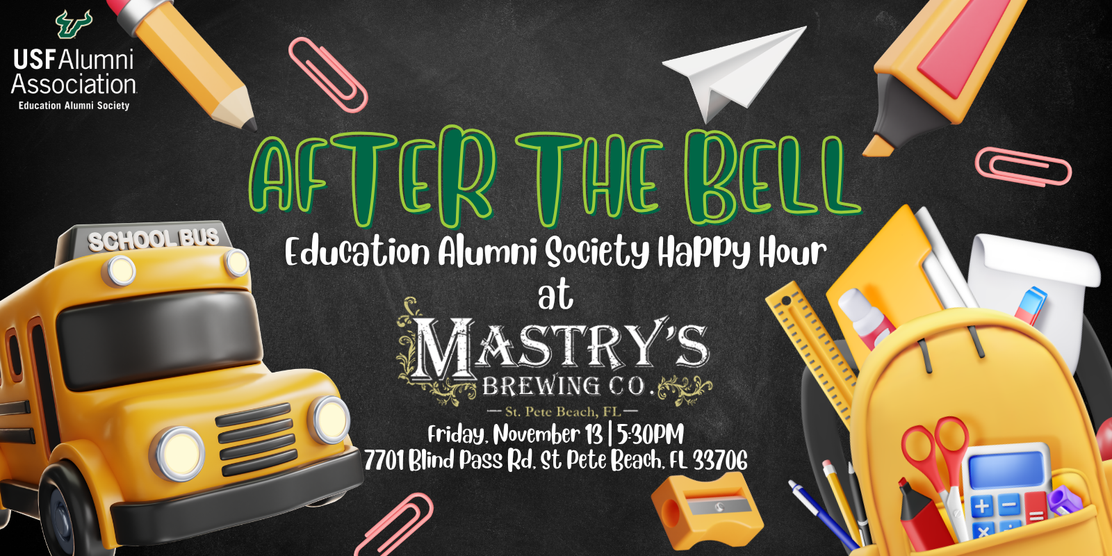 After The Bell - Education Alumni Society Happy Hour