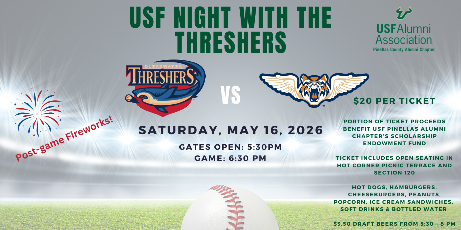 USF Night with the Threshers