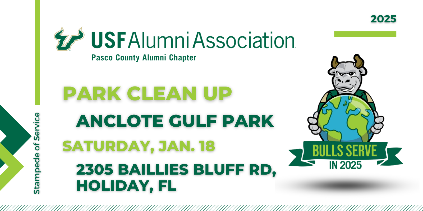 USF Pasco Alumni Chapter - Stampede of Service 2025