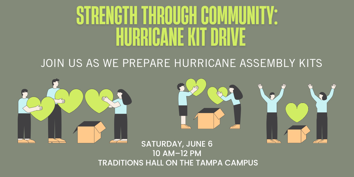 Latino Alumni Society Hurricane Kit Drive