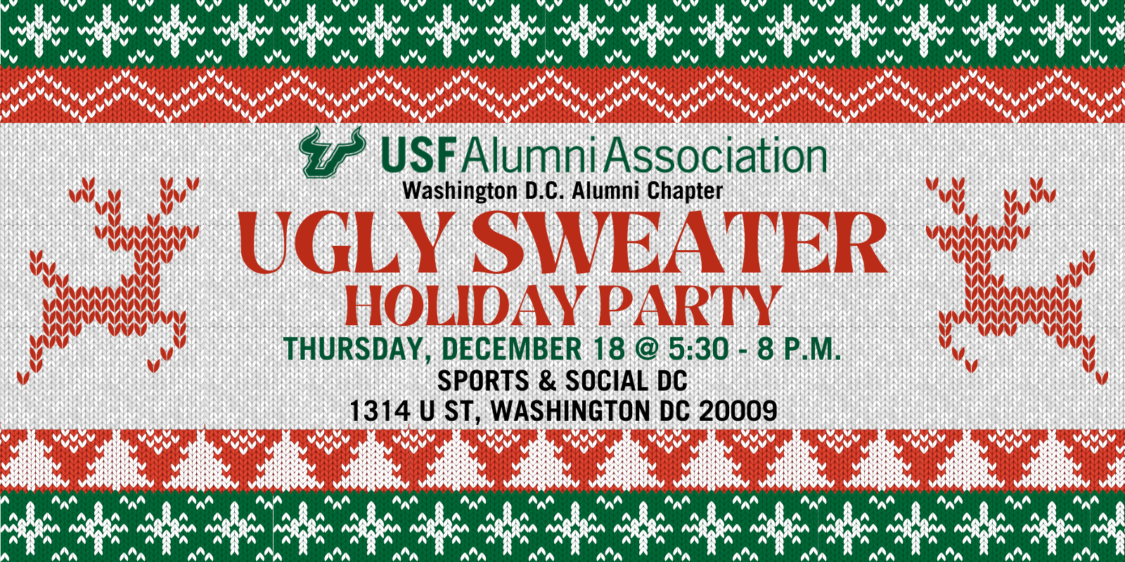 Washington D.C. Alumni Chapter: Ugly Sweater Holiday Party