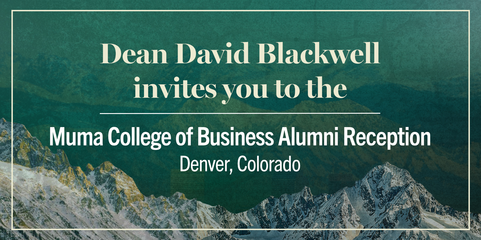 Muma College of Business Denver Alumni Event