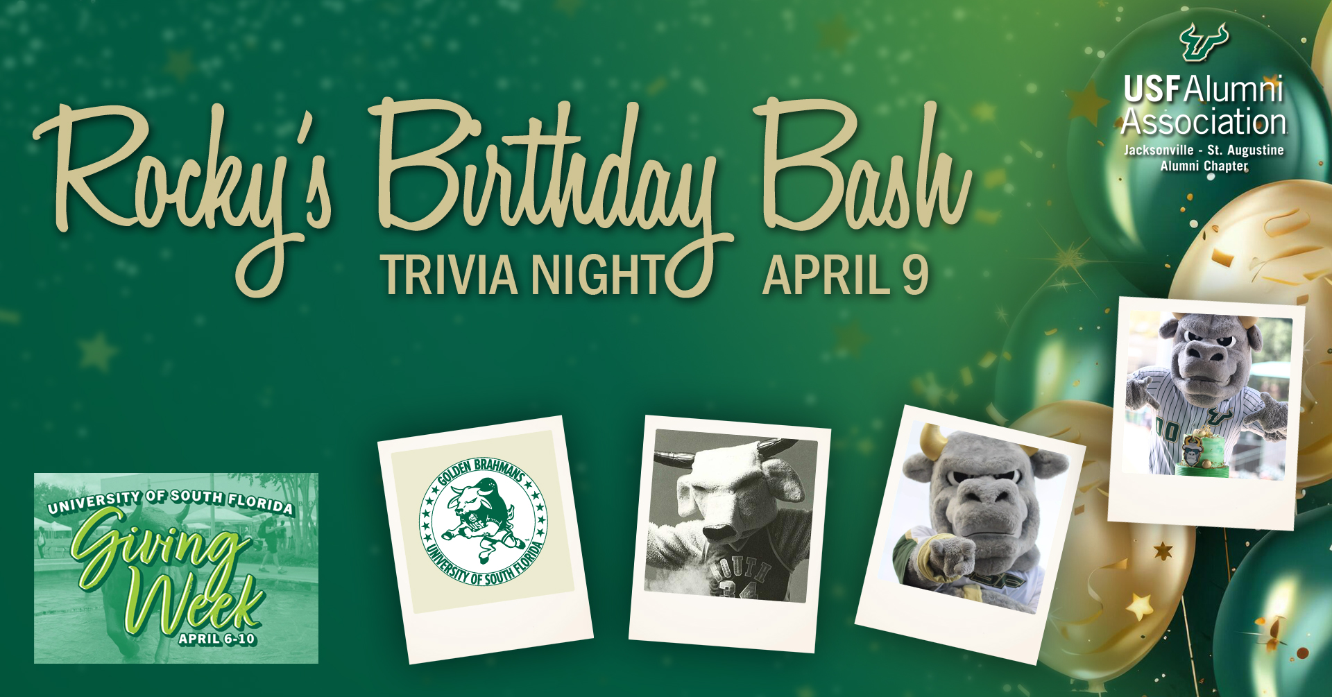 Rocky's Birthday Bash and Trivia Night