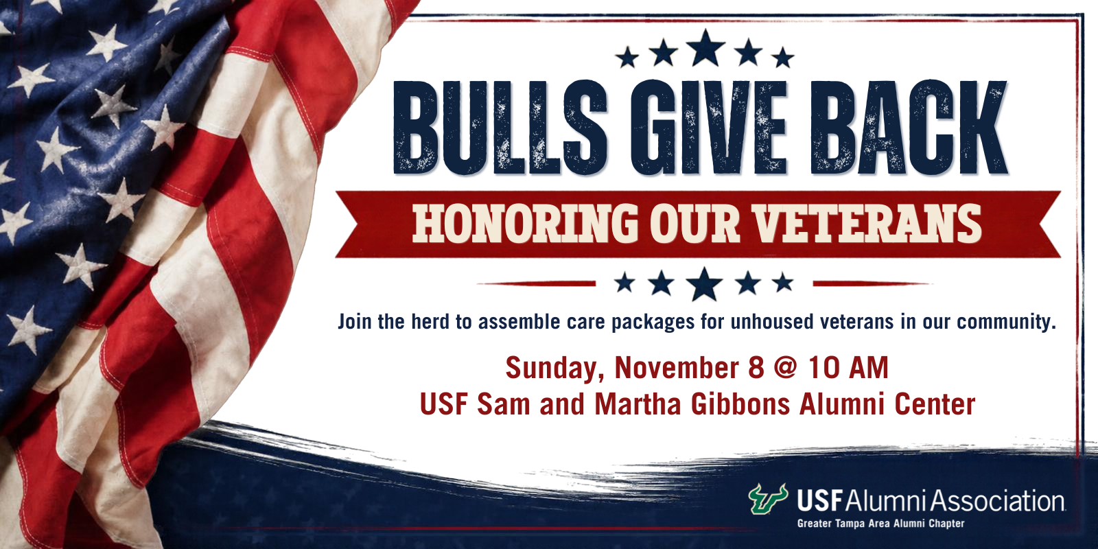 Bulls Give Back: Honoring Our Veterans