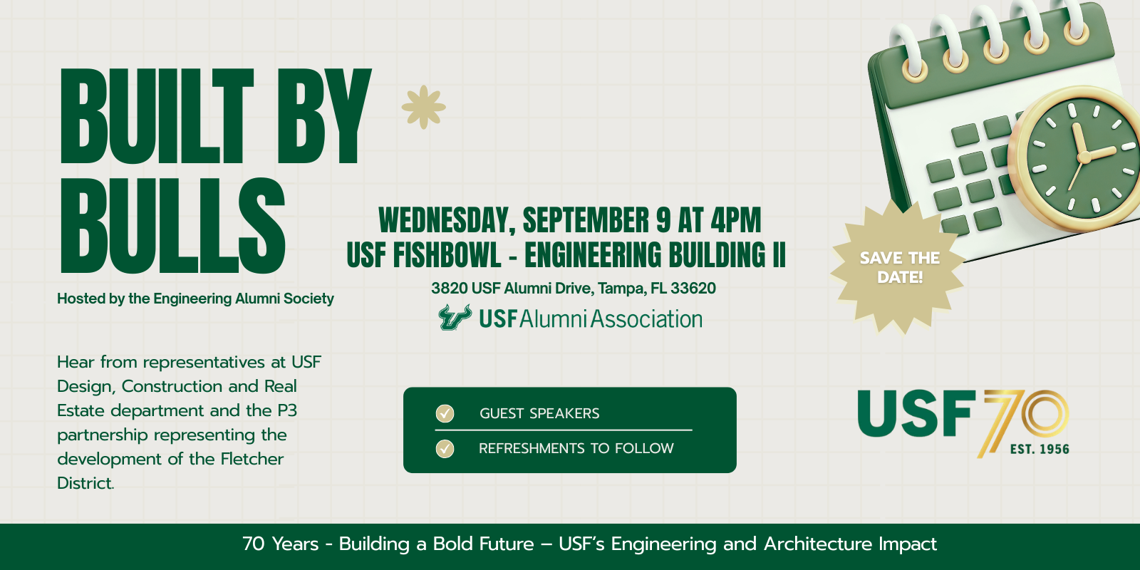 Engineering Alumni Society - Built By Bulls Panel Discussion