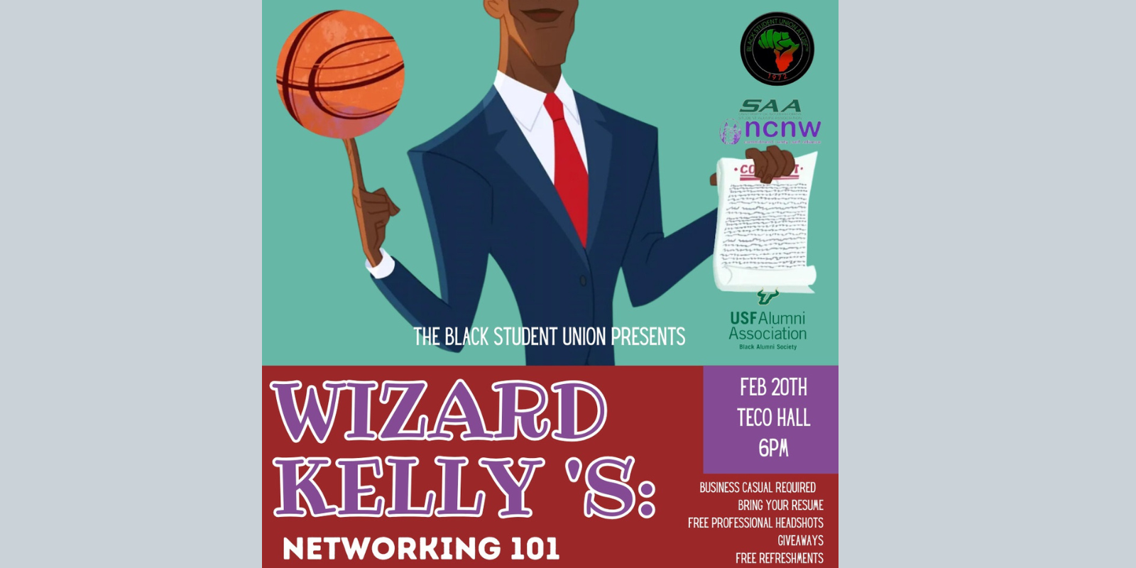 Networking 101 Flyer