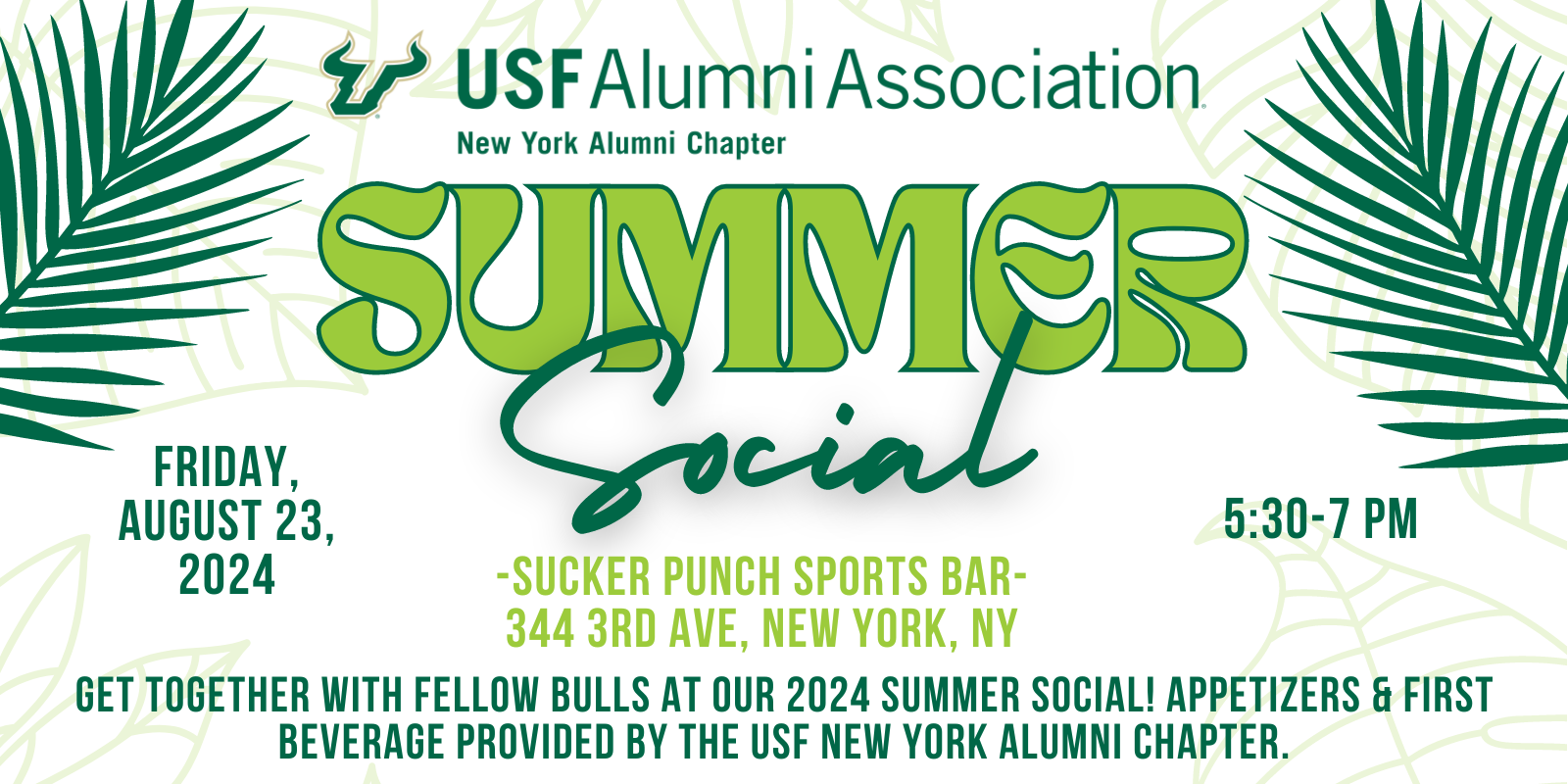 USF New York Alumni Chapter: Summer Social
