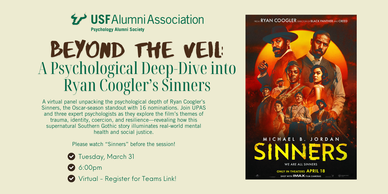 Beyond the Veil: A Psychological Deep-Dive into Ryan Coogler&rsquo;s Sinners