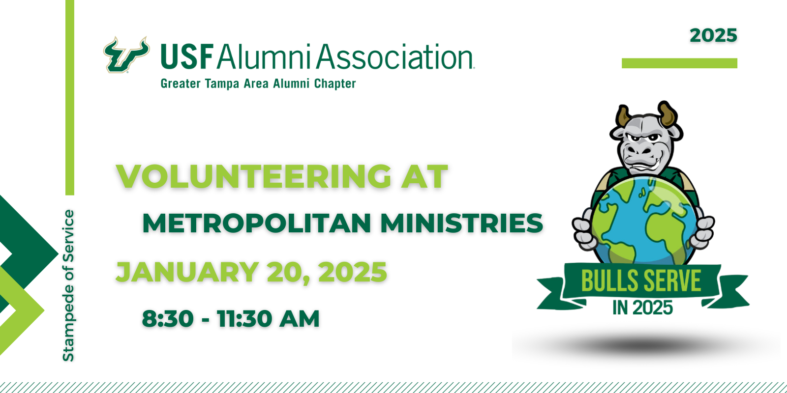 USF Greater Tampa Alumni Chapter - Stampede of Service 2025