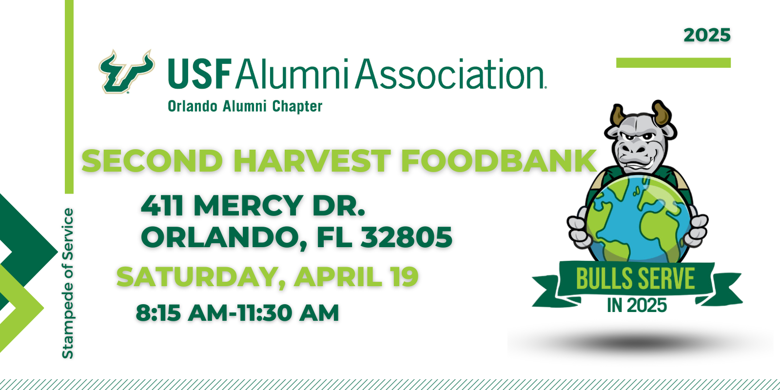 USF Orlando Alumni Stampede of Service