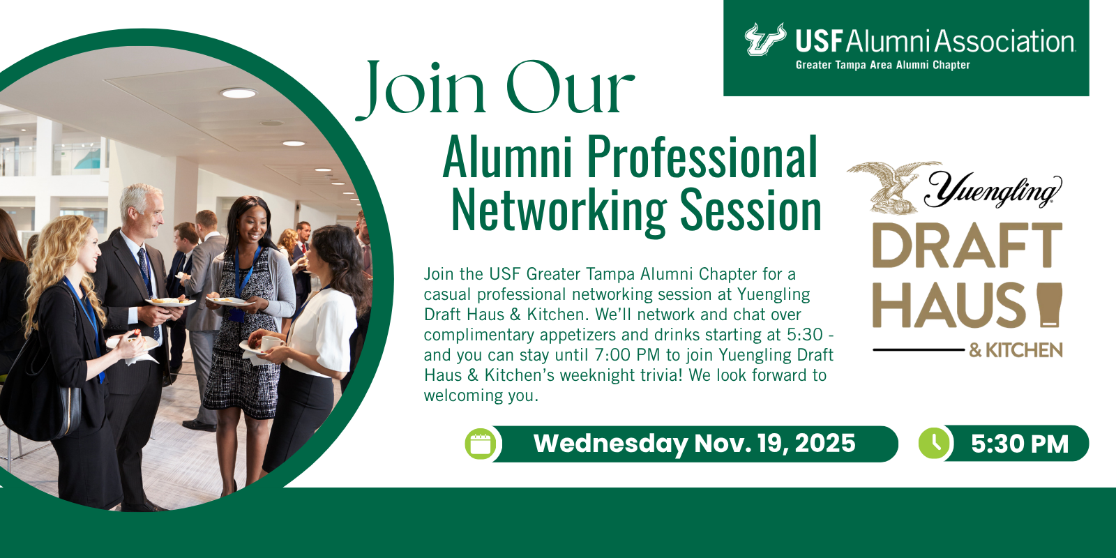 USF Greater Tampa Alumni Chapter Alumni Professional Networking Session