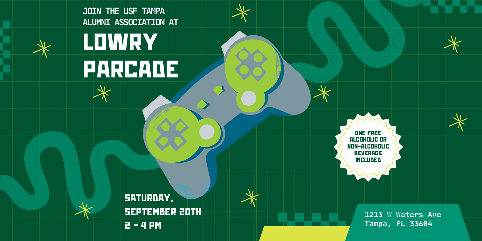 USF Tampa Alumni Chapter Meetup at Lowry Parcade