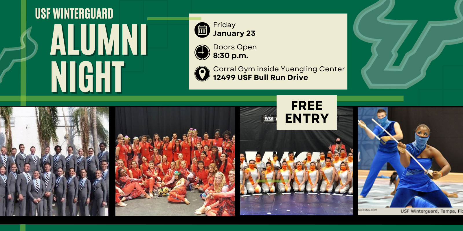 Music Alumni Society - Winterguard Alumni Night