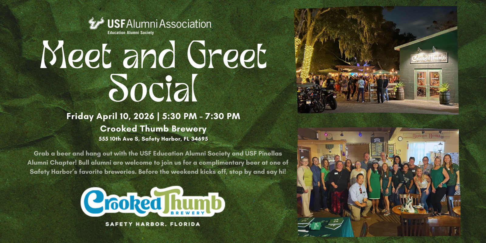 USF Education Alumni Society Meet and Greet Social in Safety Harbor