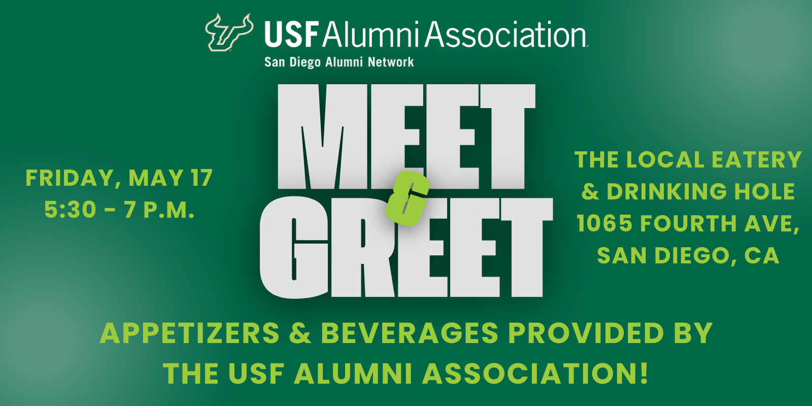 USF San Diego Alumni Network: Meet & Greet