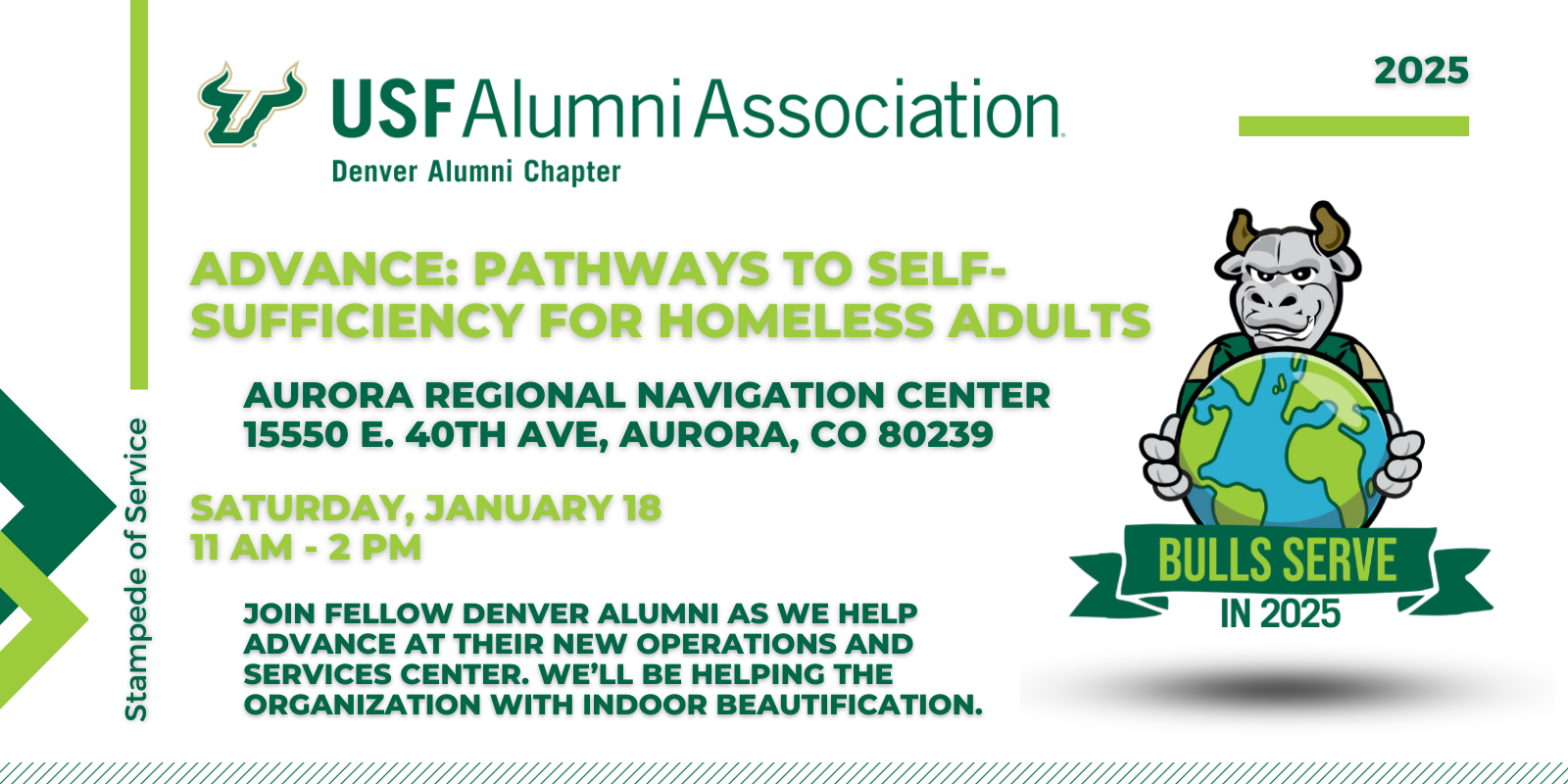 USF Denver Alumni Chapter - Stampede of Service 2025