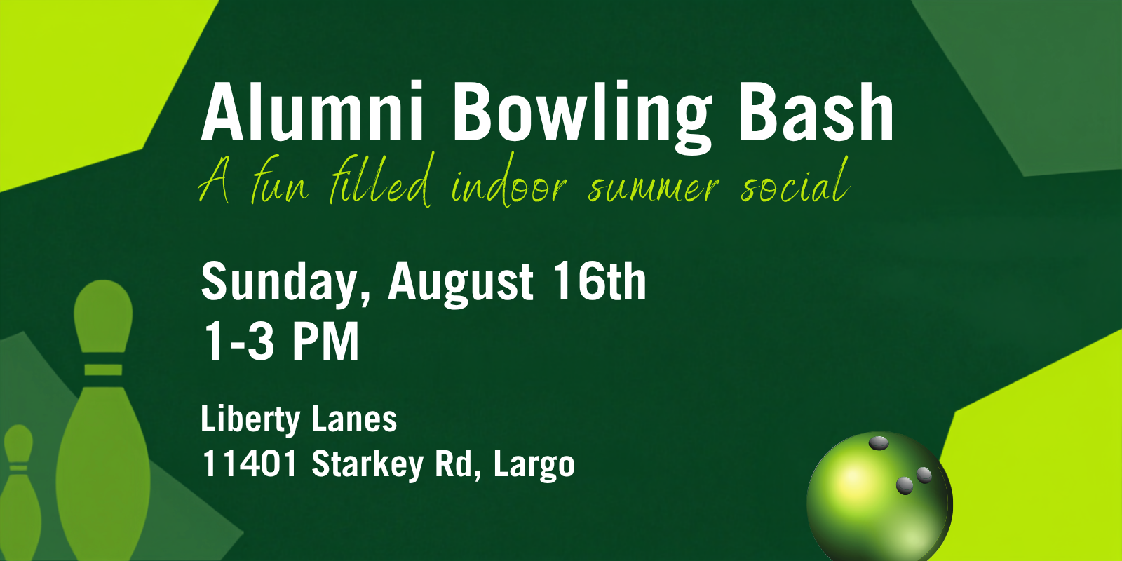 Alumni Bowling Bash