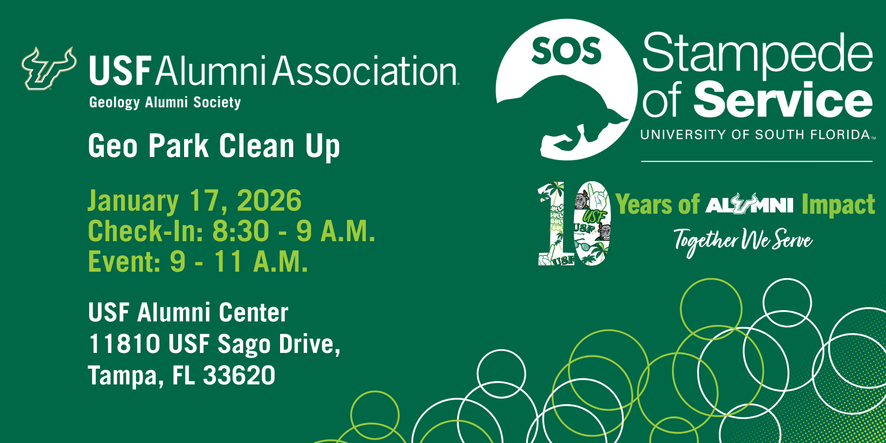 Geology Alumni Society Stampede of Service