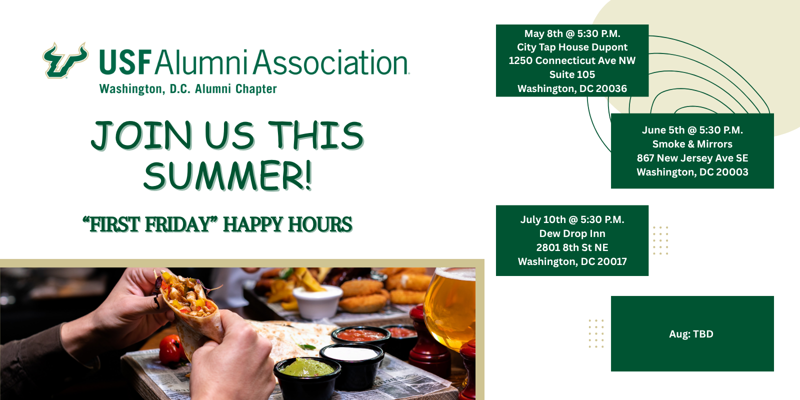 Washington D.C. Alumni Chapter - First Friday Happy Hour (May)