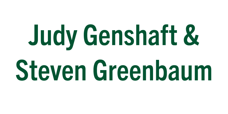 Judy Genshaft and Steven Greenbaum